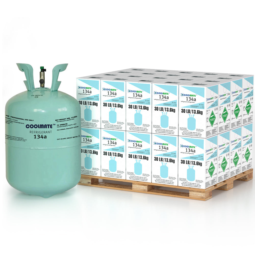 Full Pallet R-134A 30LB(40 Cylinders)|CoolmateGas Refrigerant