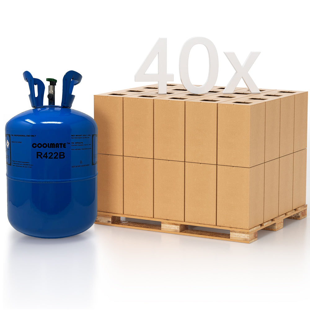 R-422B (NU-22) Refrigerant 25 LB|CoolmateGas Refrigerant