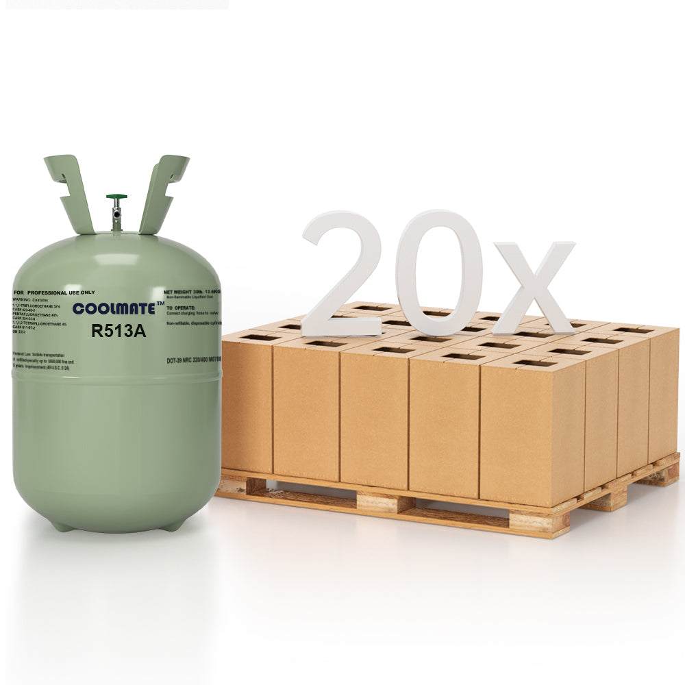 R-513A Refrigerant 30 LB|CoolmateGas Refrigerant