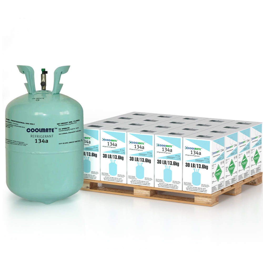 Half Pallet R-134A 30LB(20 Cylinders)|CoolmateGas Refrigerant