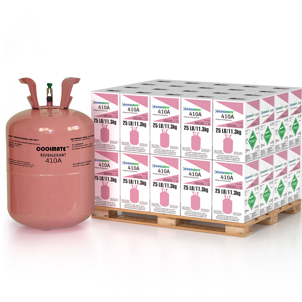 Full Pallet R-410A (40 Cylinders $225/ea.)|CoolmateGas Refrigerant