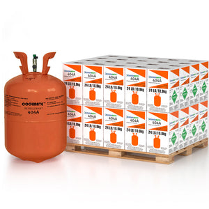 Full Pallet R-404A 24LB(40 Cylinders $360/ea.)|CoolmateGas Refrigerant